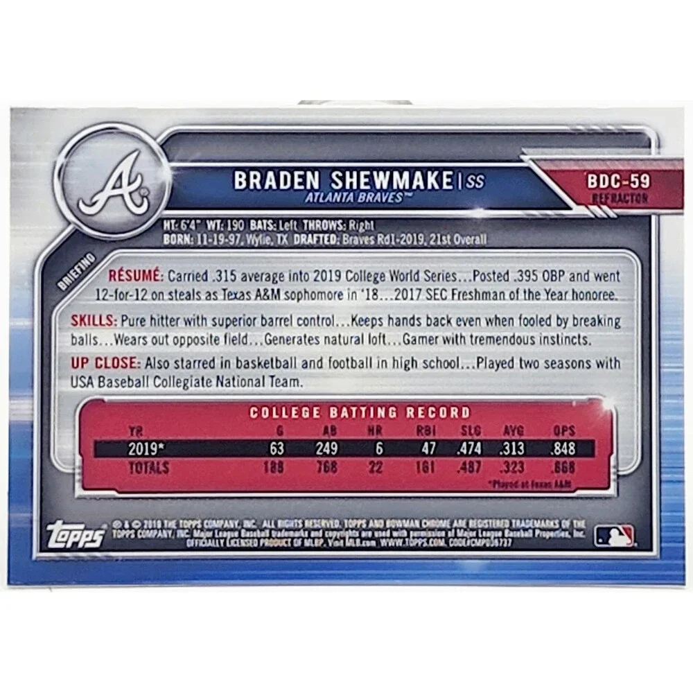 Topps Bowman Chrome make statement